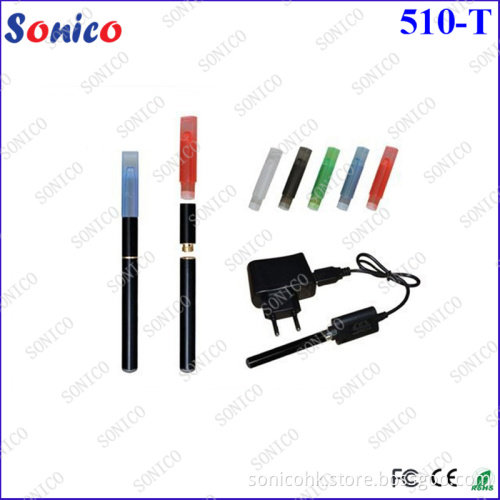 Hot Sell Colorful Metal Electronic Cigarette, Two Pack E Cig